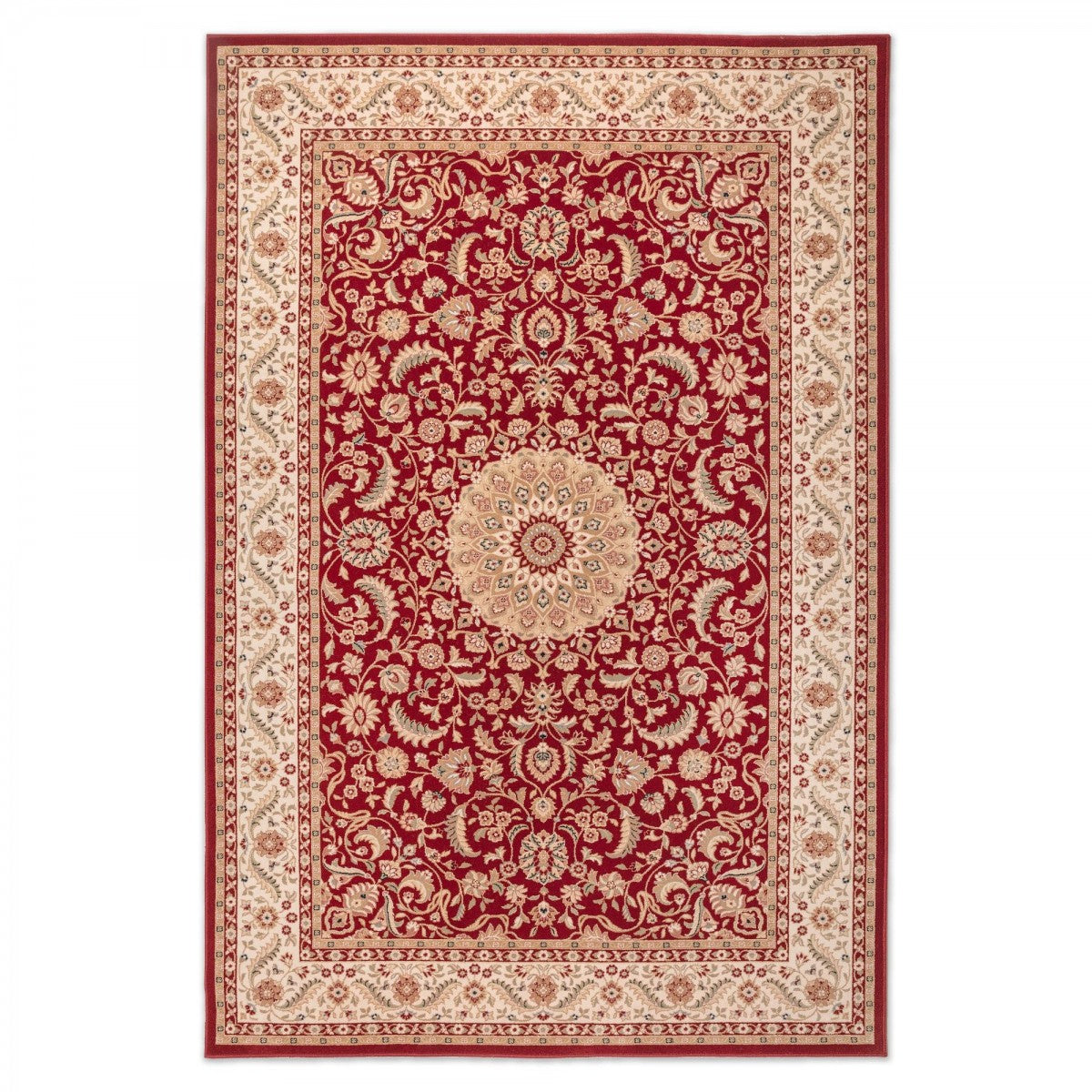 Tapis Oriental Rouge et Beige MAGI