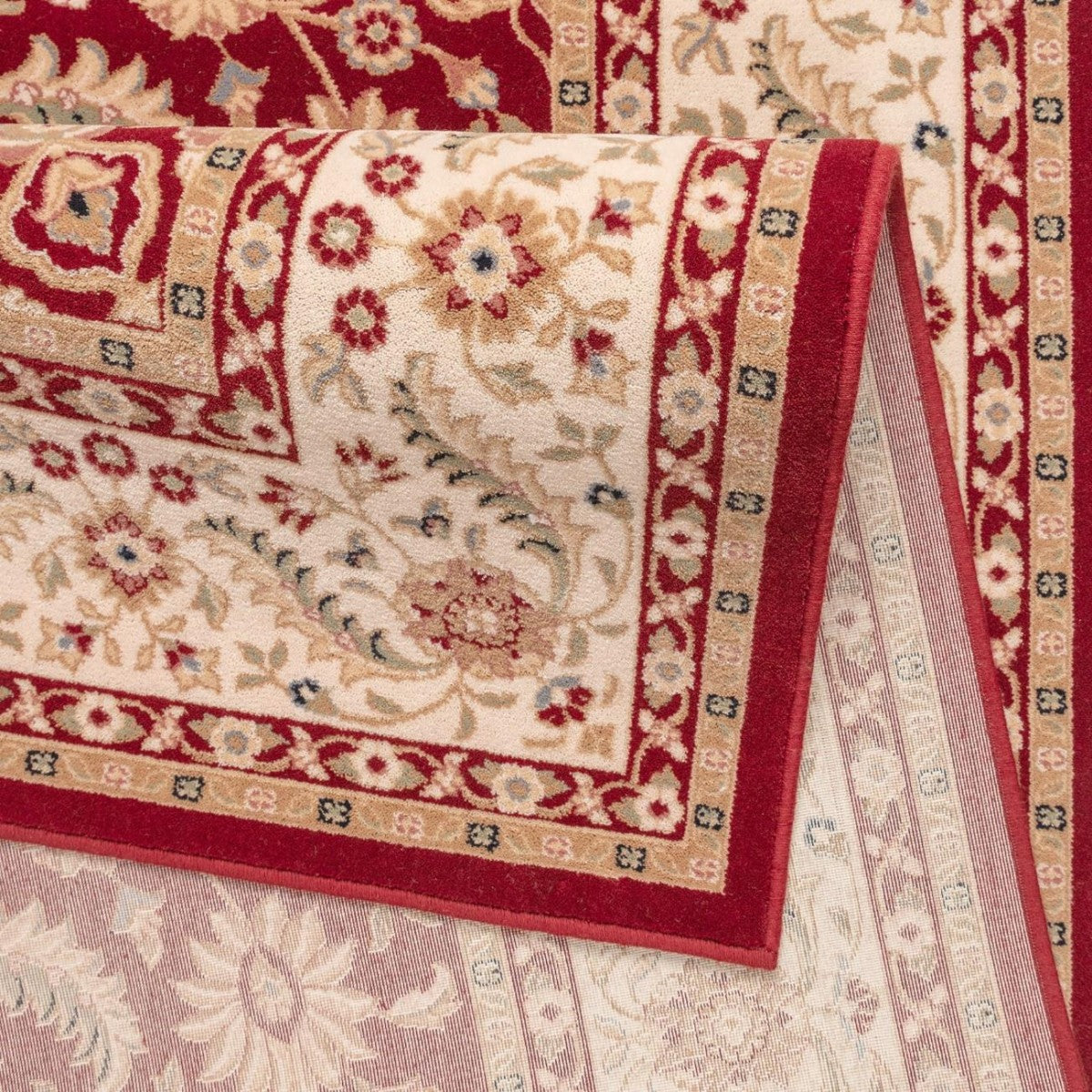 Tapis Oriental Rouge et Beige MAGI