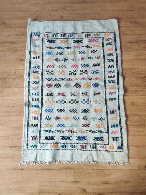 Petit Tapis marocain coloré Ethnique <br> 105x150 cm